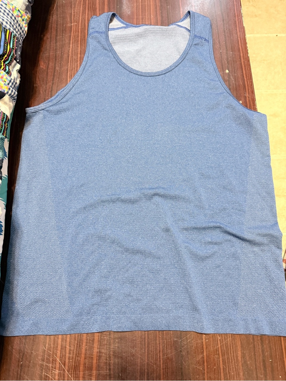 lululemon athletica Men's Light Blue Performance Tank